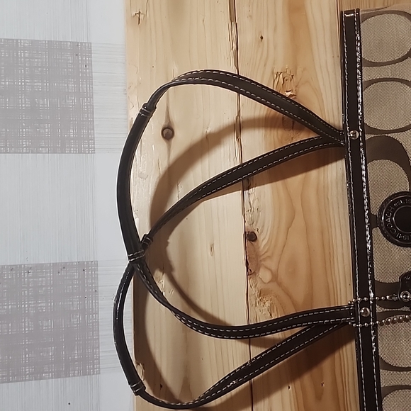 Coach Signature Stripe tote - Picture 3 of 11